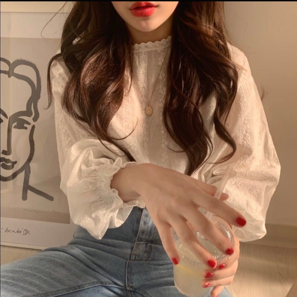 Lace Blouse - Picture 7 of 7